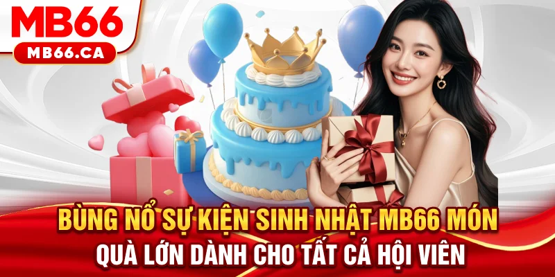 Bùng nổ sự kiện sinh nhật MB66 - Món quá lớn dành cho tất cả hội viên